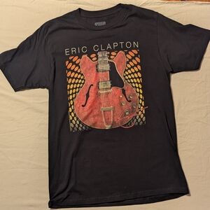 Eric Clapton Graphic Black T-Shirt